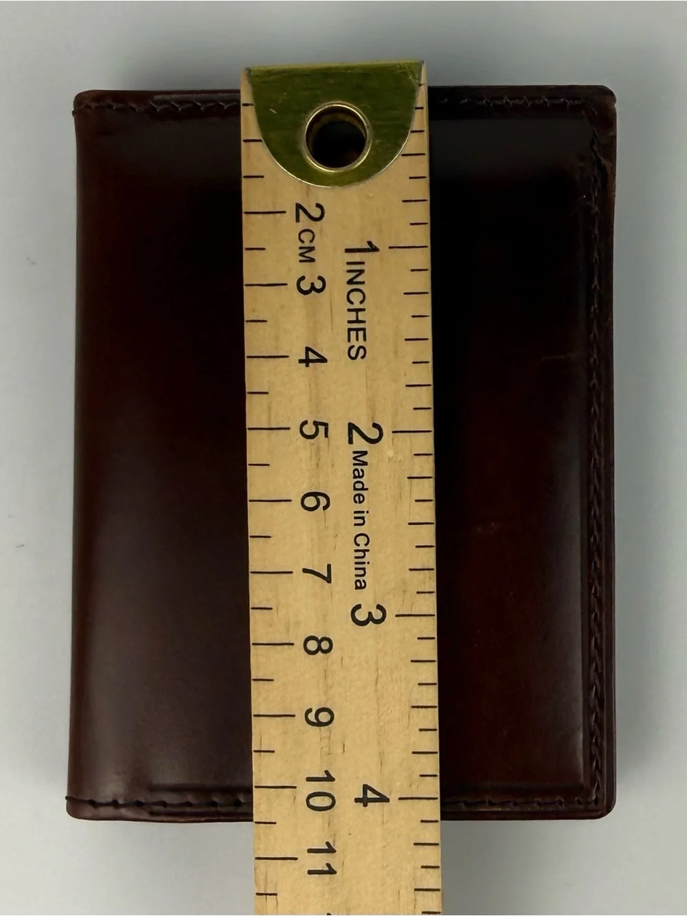 Men’s Fossil Passcase Brown Leather Wallet NEW in Box